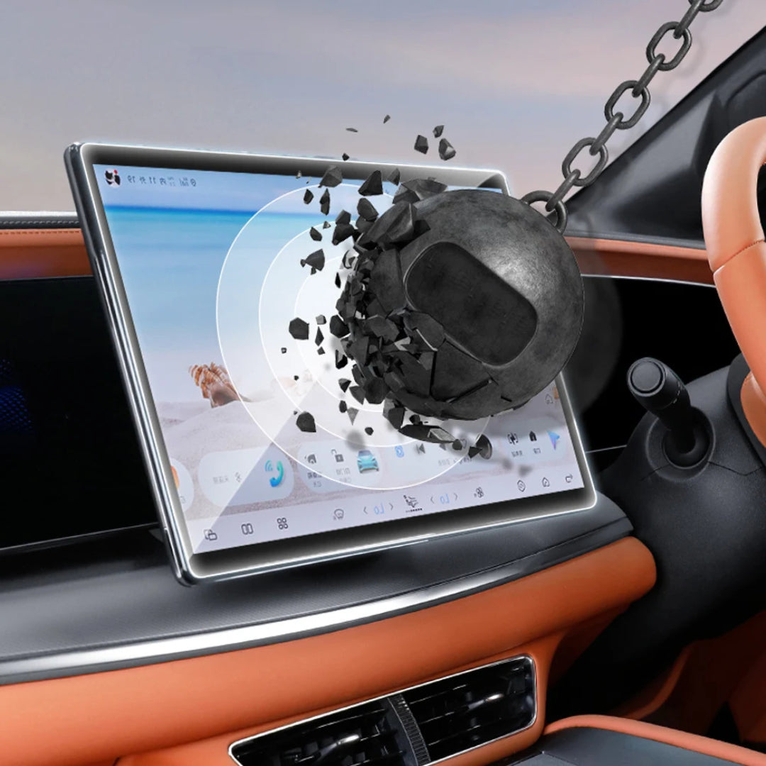 3-Pc Tempered Glass GPS Screen Protector for BYD Sealion 7 – Anti-Scratch Dashboard Display Protector