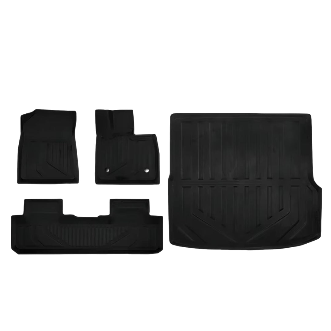 XPE Floor Mats & Boot Liner for BYD Sealion 6 – Custom Fit All-Weather Interior Protection