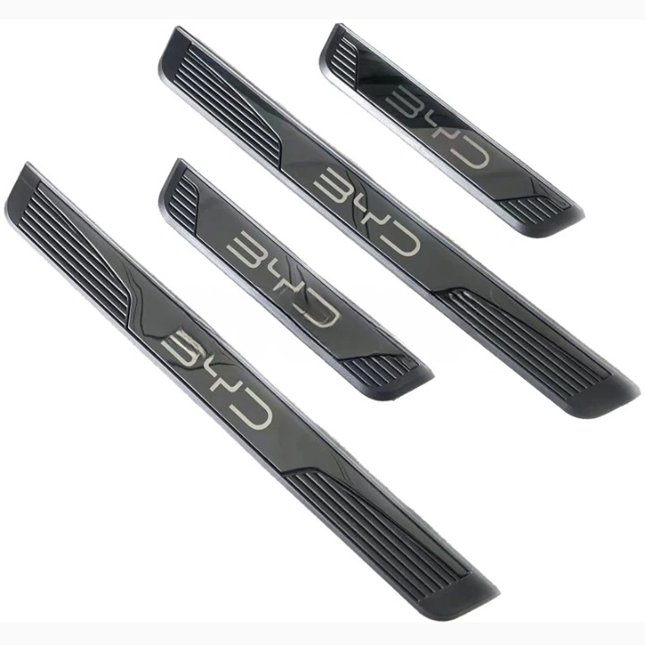 Stainless Steel Door Sill Scuff Plates for BYD Shark 6