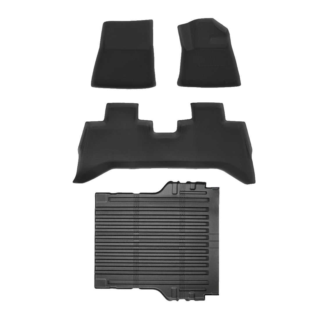 XPE Floor Mats & TPE Tray Liner for BYD Shark 6 - All-Weather Protection