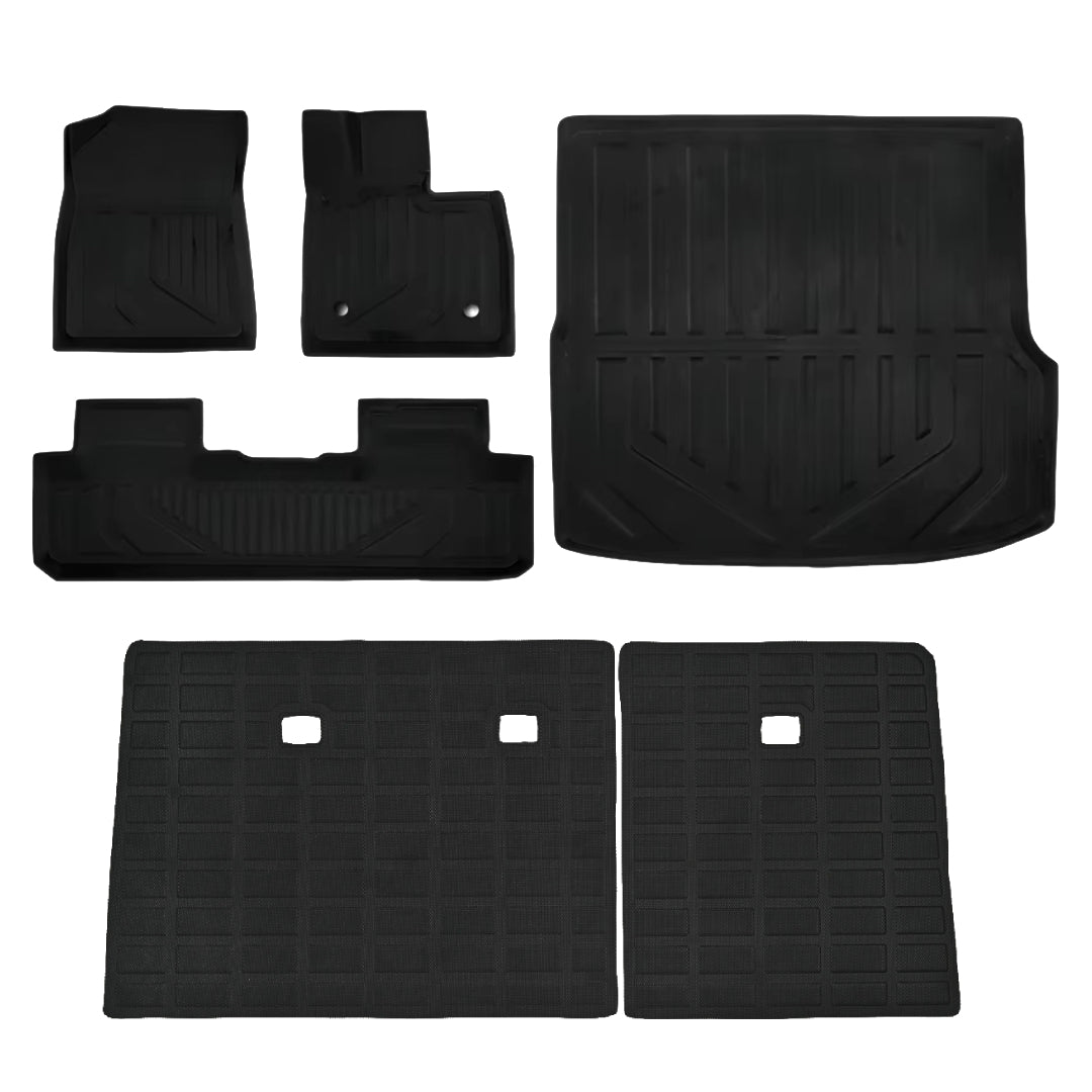 XPE Floor Mats & Boot Liner for BYD Sealion 6 – Custom Fit All-Weather Interior Protection