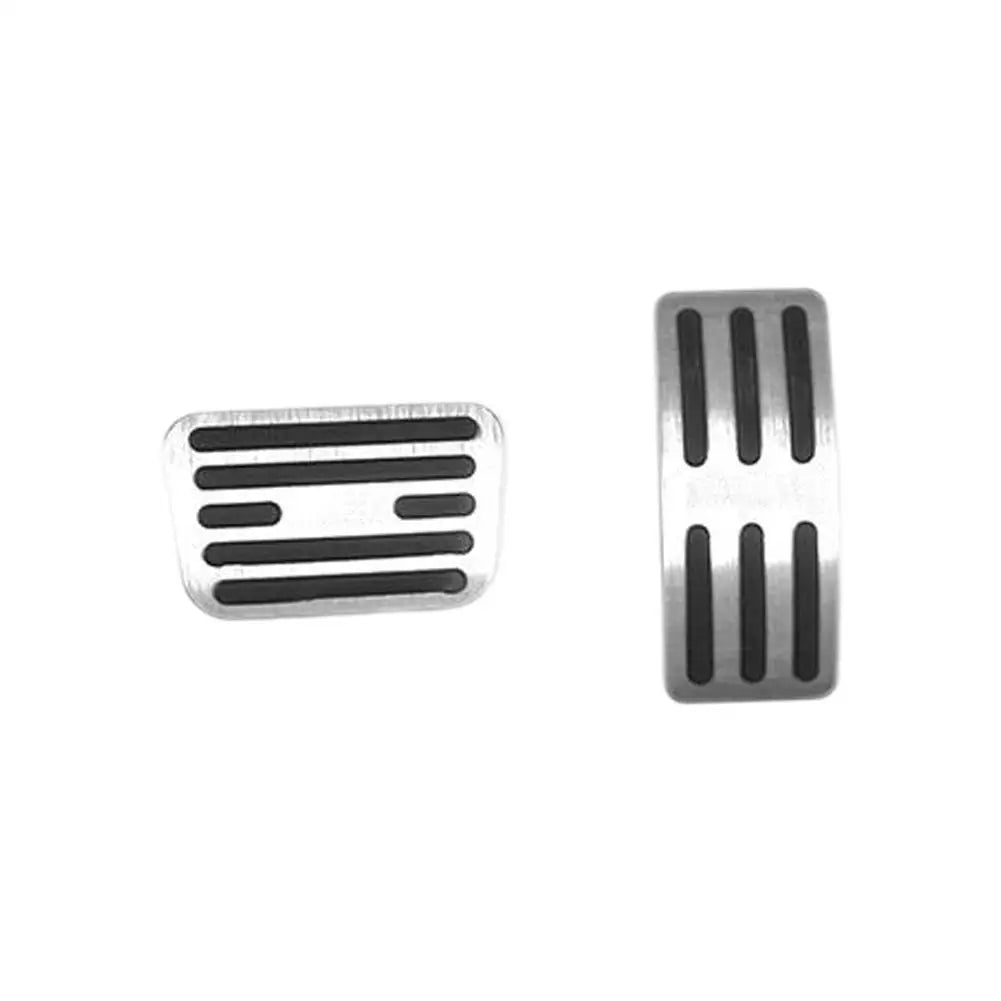 Aluminium Alloy Brake & Accelerator Pedal Covers for BYD Shark 6 – Anti-Slip Rubber Grip
