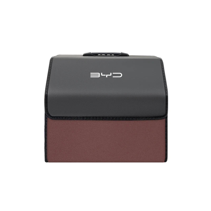 Foldable Leather Boot Storage Box for BYD – Travel Organiser Bag with or without Lid