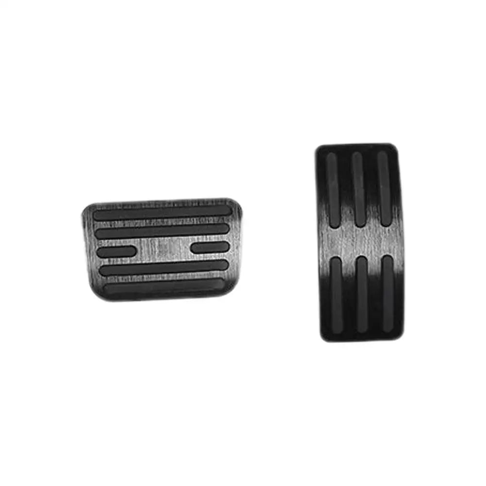 Aluminium Alloy Brake & Accelerator Pedal Covers for BYD Shark 6 – Anti-Slip Rubber Grip