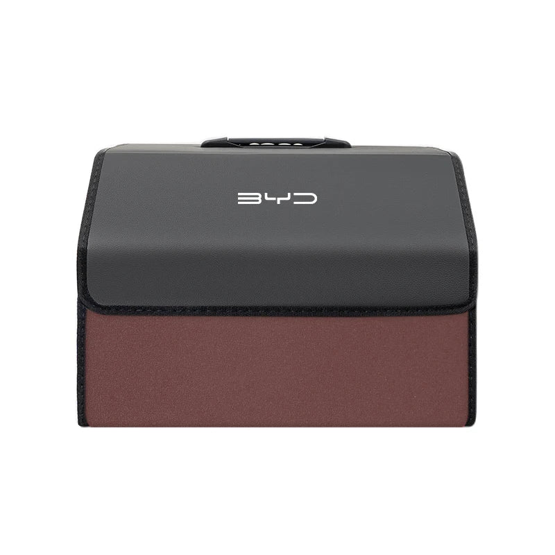 Foldable Leather Boot Storage Box for BYD – Travel Organiser Bag with or without Lid