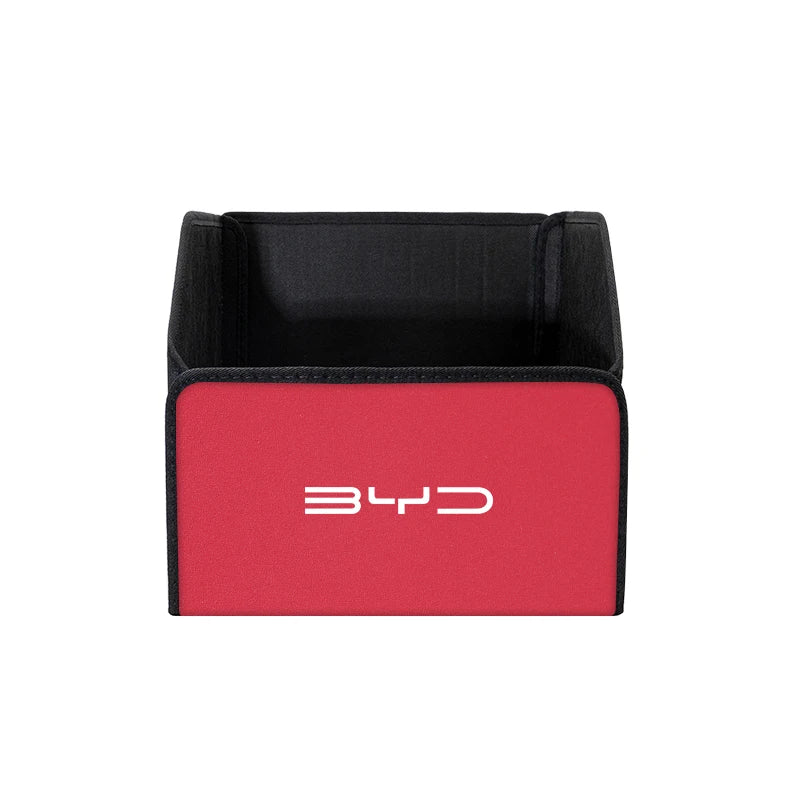 Foldable Leather Boot Storage Box for BYD – Travel Organiser Bag with or without Lid