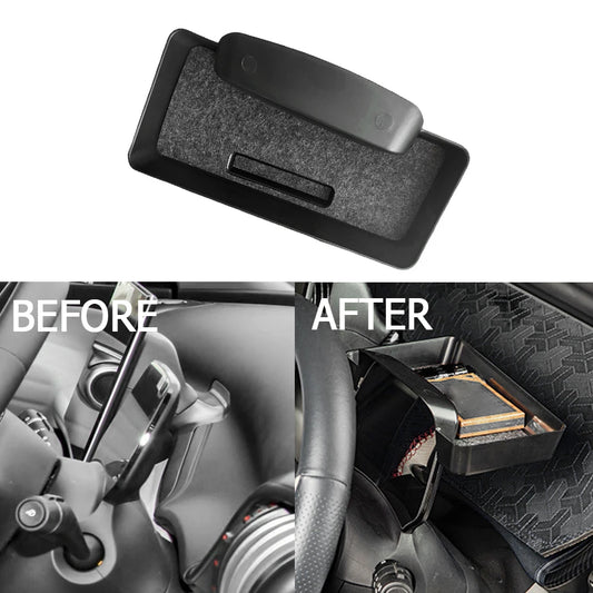 Anti-Reflective ABS LCD Screen Storage Box – Rear Organisation Tray for BYD Atto 3