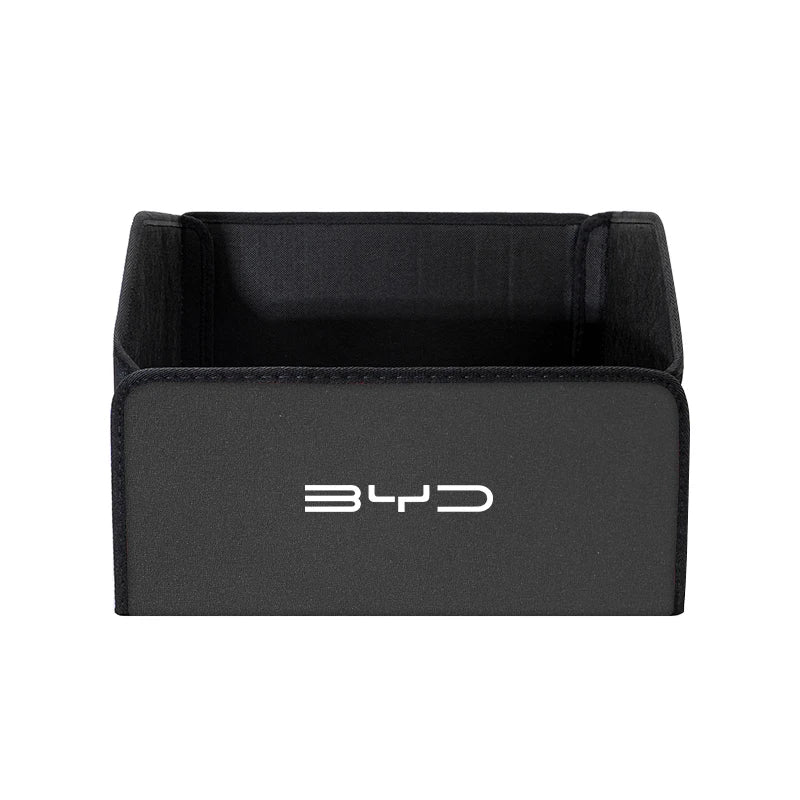 Foldable Leather Boot Storage Box for BYD – Travel Organiser Bag with or without Lid