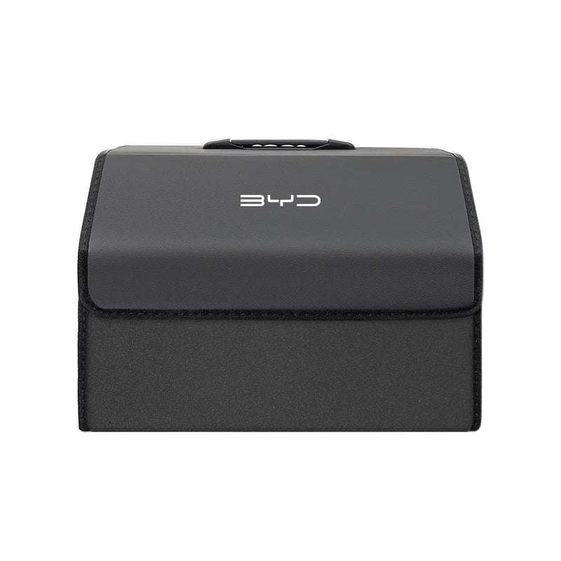 Foldable Leather Boot Storage Box for BYD – Travel Organiser Bag with or without Lid