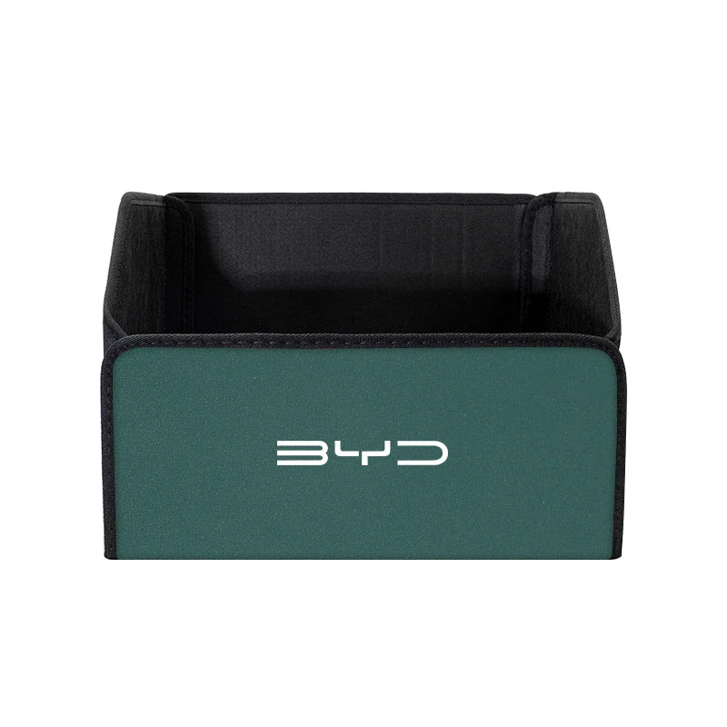 Foldable Leather Boot Storage Box for BYD – Travel Organiser Bag with or without Lid