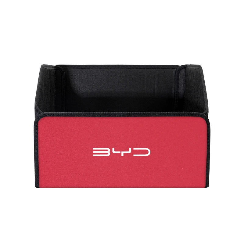 Foldable Leather Boot Storage Box for BYD – Travel Organiser Bag with or without Lid