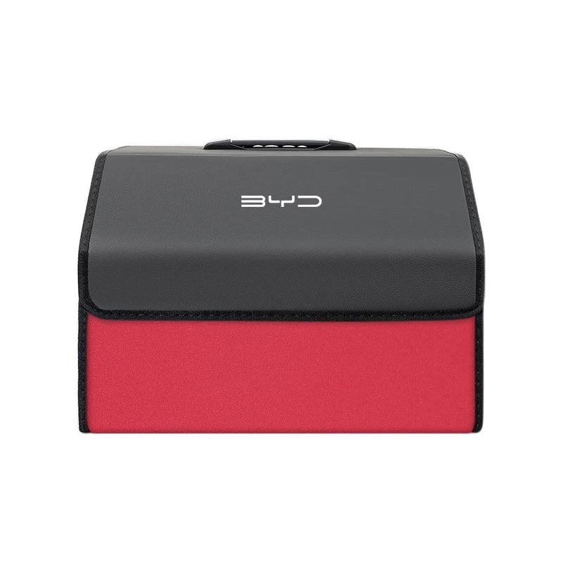 Foldable Leather Boot Storage Box for BYD – Travel Organiser Bag with or without Lid