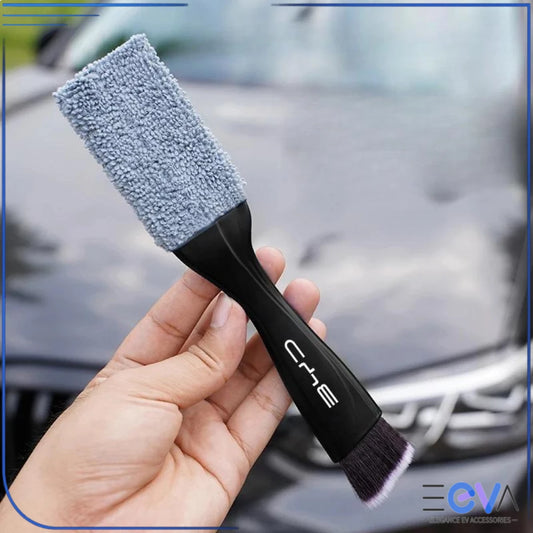 BYD car cleaning brush held in hand from EEVA Store Australia.