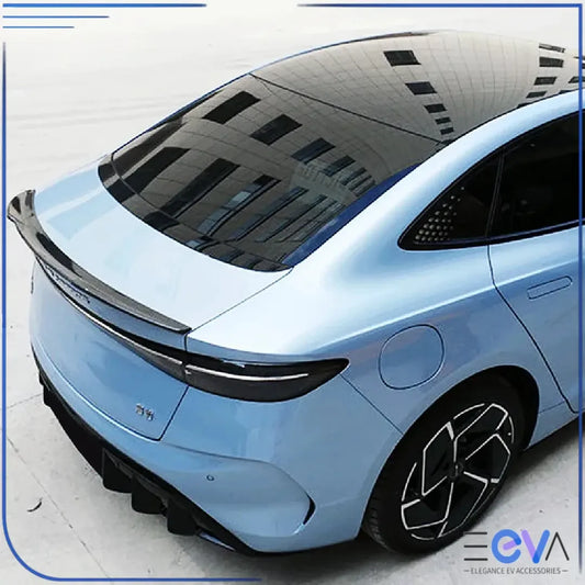 BYD Seal rear spoiler installed view from EEVA Store Australia