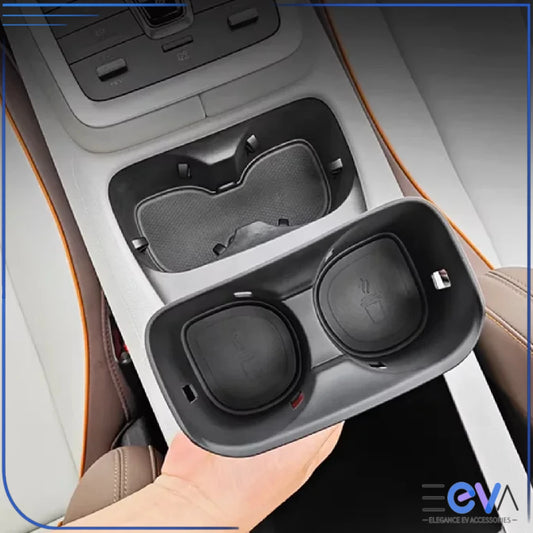 BYD Sealion 5 cup holder insert installed in centre console from EEVA Store Australia