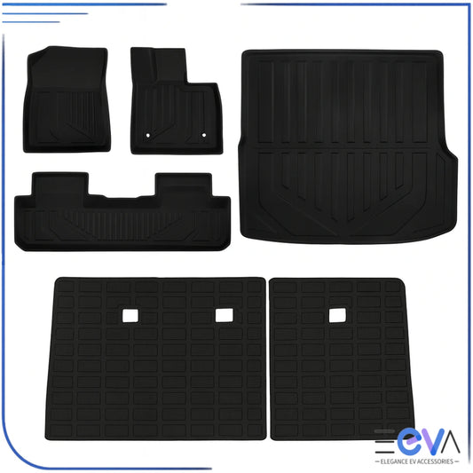 BYD Sealion 6 XPE floor mats, boot liner and seat back protection set from EEVA Store Australia.