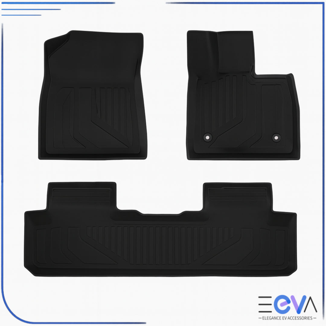3-piece XPE floor mats set for BYD Sealion 6 from EEVA Store