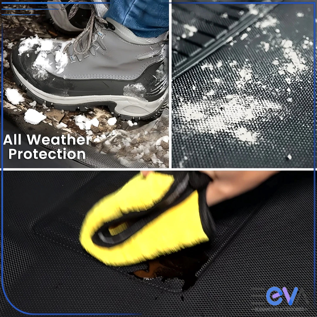 BYD Shark 6 XPE floor mat surface showing waterproof all-weather protection from EEVA Store Australia.