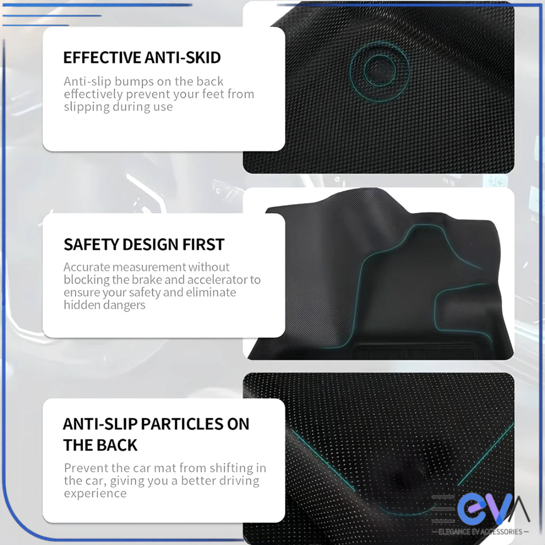 Durable XPE floor mat for BYD from EEVA Store