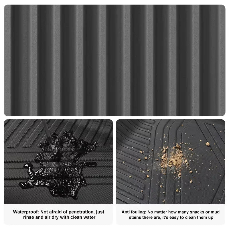 XPE Floor Mats & TPE Tray Liner for BYD Shark 6 - All-Weather Protection