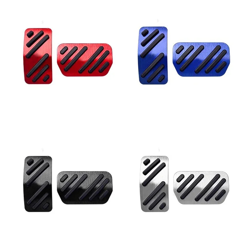 Aluminium Alloy Anti-Skid Brake & Accelerator Pedal Covers for BYD Dolphin