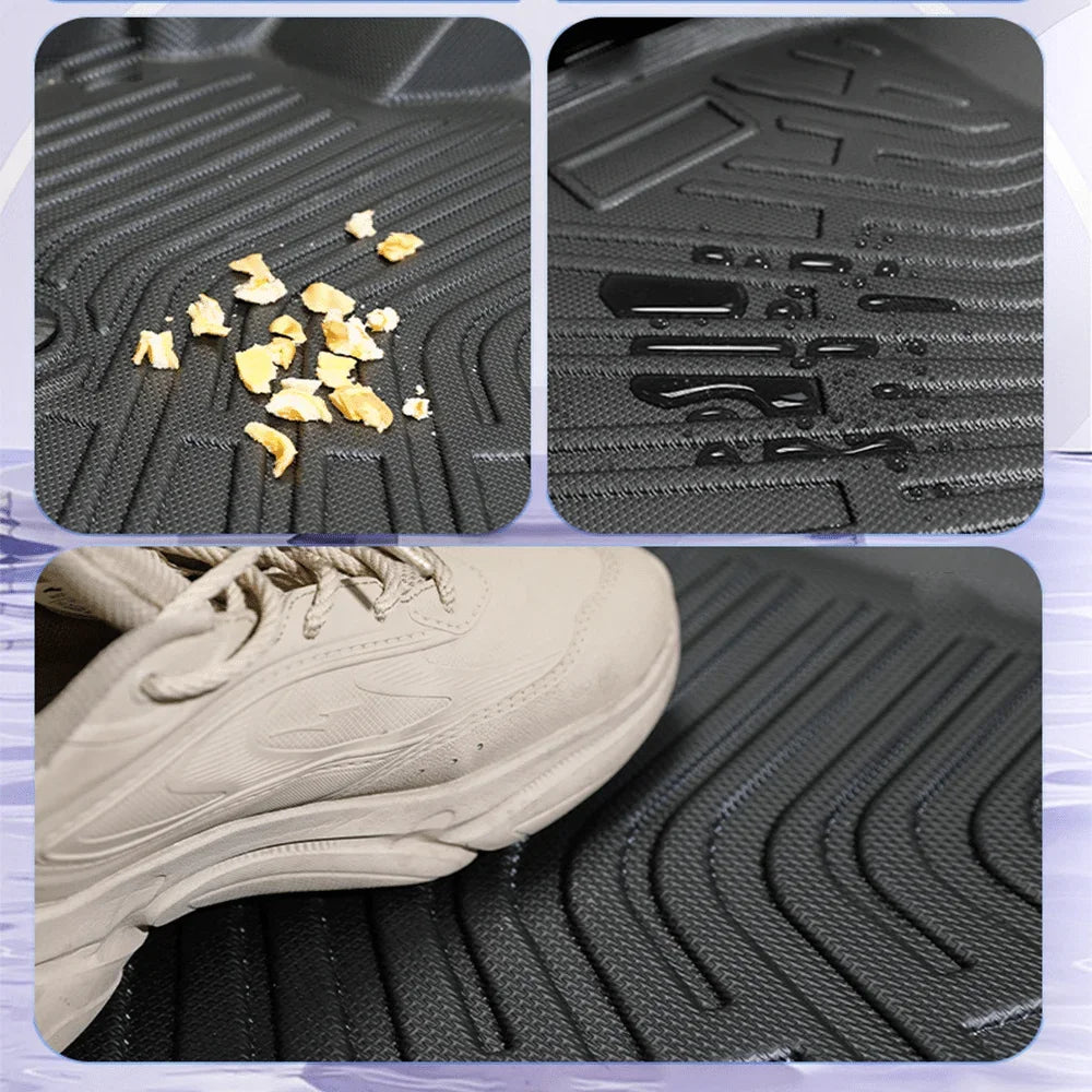 XPE Floor Mats & TPE Tray Liner for BYD Shark 6 - All-Weather Protection