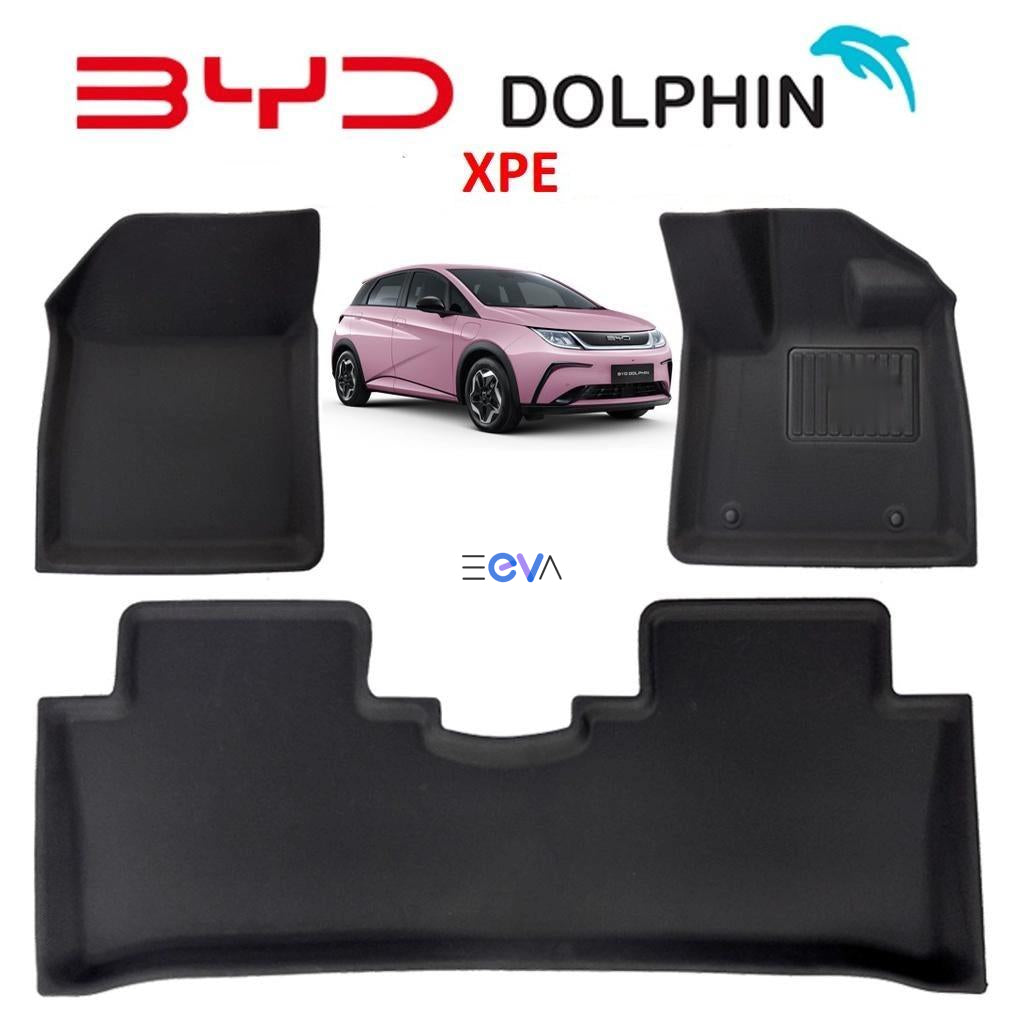 3D XPE Waterproof Floor Mats for BYD Dolphin