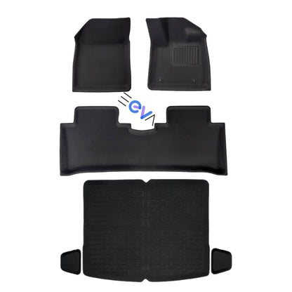 Waterproof XPE Floor Mats for BYD Atto 3 - Durable Black Car Mats