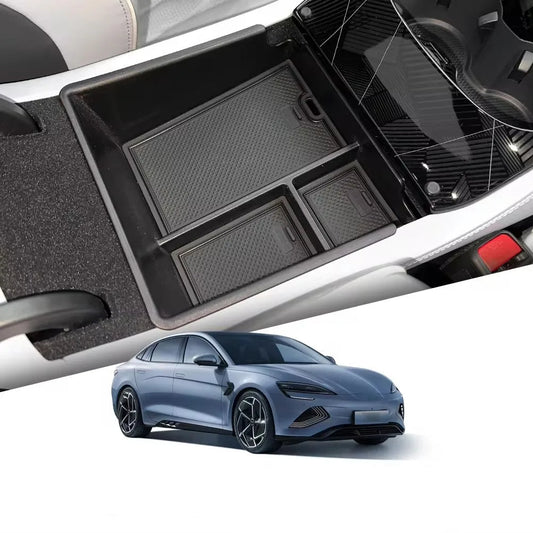Organiser Box, Central Armrest Storage, Lower Storage Box for BYD Seal
