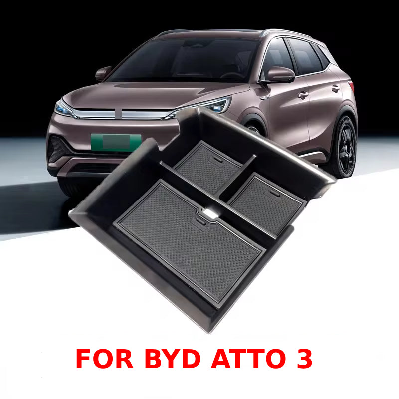 Center Console Armrest Storage Tray for BYD Atto 3 - Custom Fit Organiser