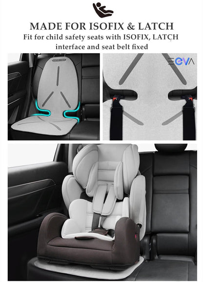 Universal Baby Car Seat Cover: Durable, Non-Slip, Waterproof Safety Protector with ISOFIX & LATCH Support