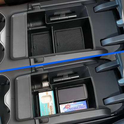 Interior Storage Box & Cup Holder for BYD Sealion 6 - Wireless Pad, Armrest Storage, Dashboard Storage & More