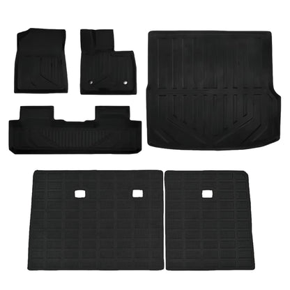 XPE Floor Mats & Boot Liner for BYD Sealion 6 – Custom Fit All-Weather Interior Protection