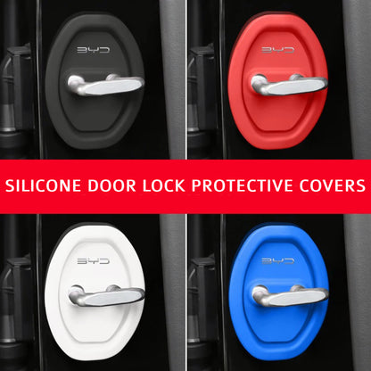 Silicone Car Door Lock Protective Covers for BYD