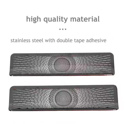 Stainless Steel Under-Seat Air Vent Cover for BYD Sealion 7 - Airflow Grille Protector