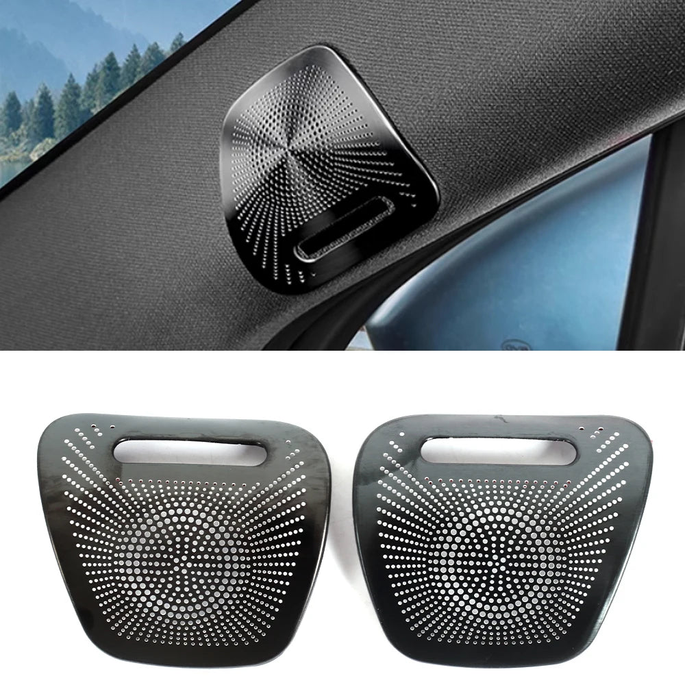 Speaker Cover Trim for BYD Sealion 7 - Stainless Steel Audio Frame