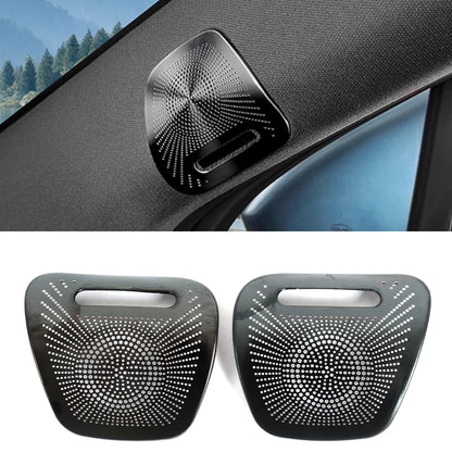 Speaker Cover Trim for BYD Sealion 7 - Stainless Steel Audio Frame