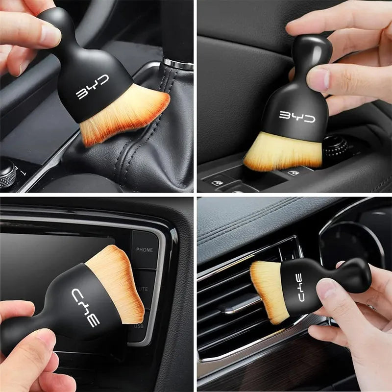 Car Vent Cleaning Brush for BYD - Soft Nylon Bristle Interior Tool