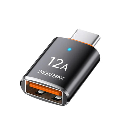 LED USB 3.0 to Type C Adapter for BYD - Fast Charging & 5Gbps Data Transfer