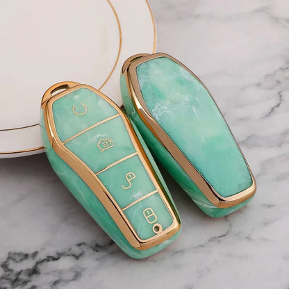 Gemstone-Inspired Car Key Case for BYD