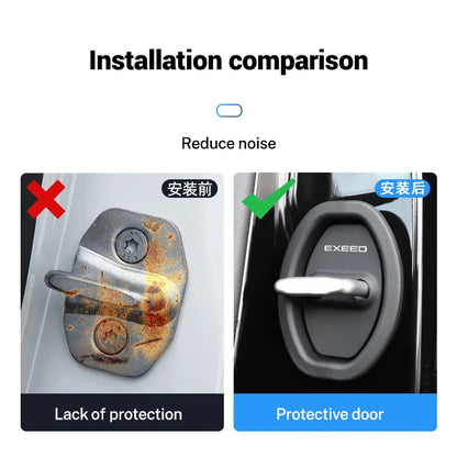 Silicone Car Door Lock Protective Covers for BYD