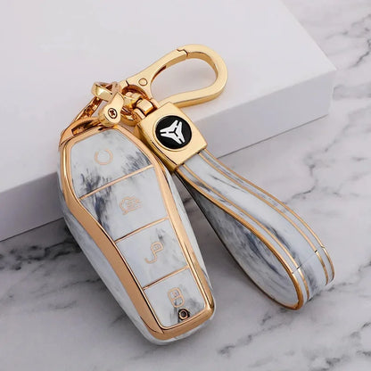 Gemstone-Inspired Car Key Case for BYD