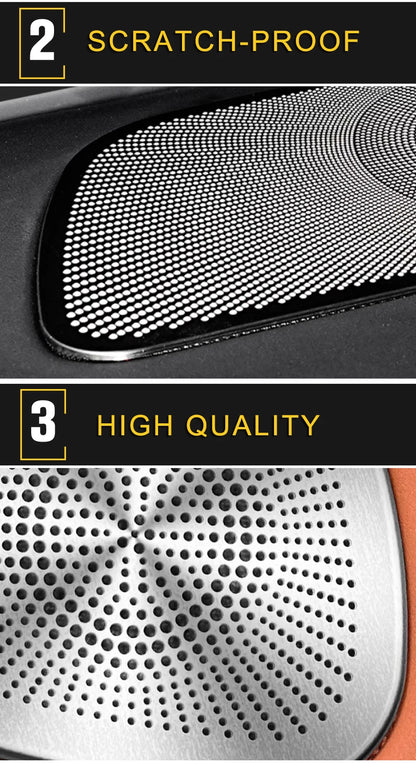 Speaker Cover Trim for BYD Sealion 7 - Stainless Steel Audio Frame