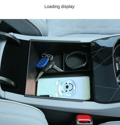 Organiser Box, Central Armrest Storage, Lower Storage Box for BYD Seal