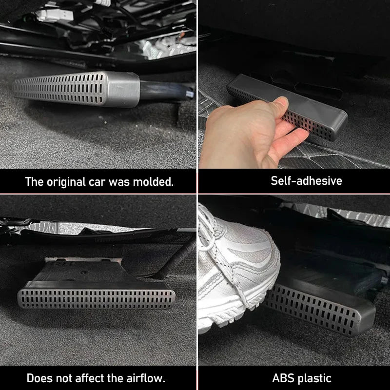 Under Seat AC Vent Cover for BYD Seal - Anti-Clogging Air Conditioner Outlet Protection