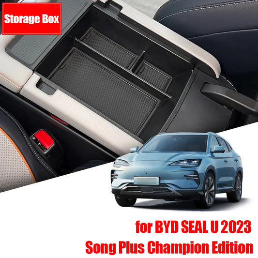 Armrest Storage Box Central Storage Box for BYD Sealion 6