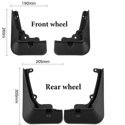 4PCS Mudflaps for BYD Seal - Durable Fender Guard Splash Mudguards