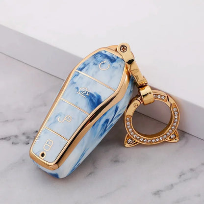 Gemstone-Inspired Car Key Case for BYD