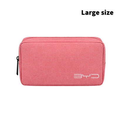 Portable Gadget Organiser for BYD - Car Key, USB Cable, Charger, and License Storage Bag