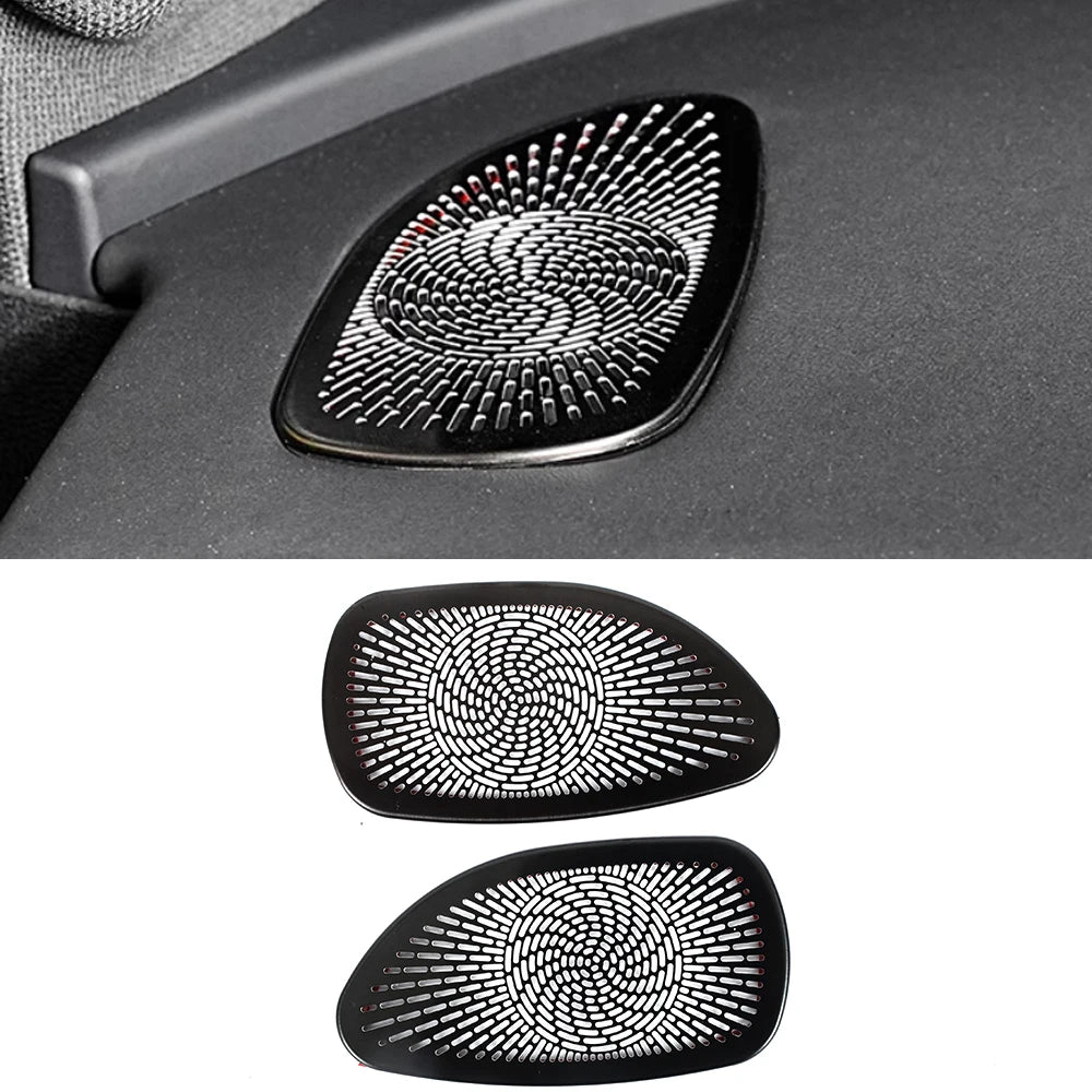 Speaker Cover Trim for BYD Sealion 7 - Stainless Steel Audio Frame